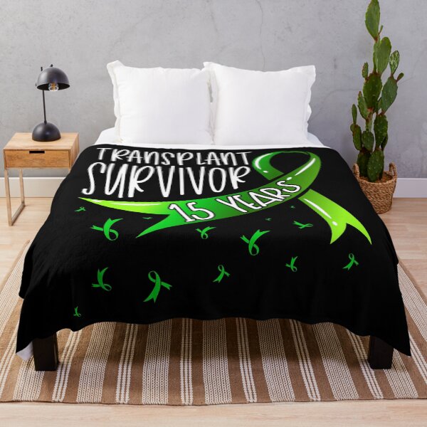 Item preview, 15 Year Organ Transplant Survivor Green Ribbon designed and sold by Gold Wings Tees.