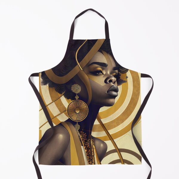 Item preview, Black and Gold Women Geometric Wall Art designed and sold by Dilematiccoma.