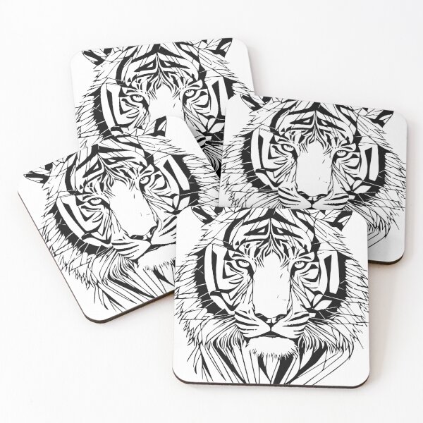 Item preview, tiger illustration designed and sold by DD215.