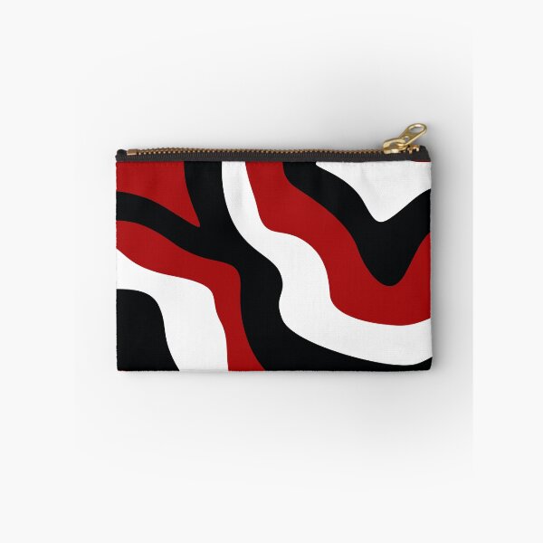 Item preview, Red, black, white abstract stripes. designed and sold by marinaklykva.
