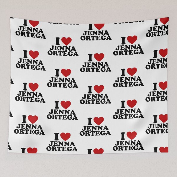 Item preview, I LOVE JENNA ORTEGA DESIGN  designed and sold by Fandomex.