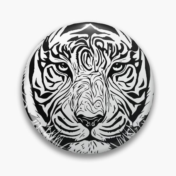 Item preview, tiger illustration designed and sold by DD215.