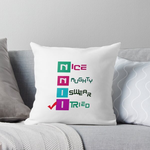 Item preview, Nice Naughty I swear I tried designed and sold by MJ DESIGN.