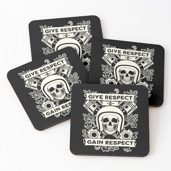 Item preview, Give Respect Vintage Scull Design designed and sold by GarmentMonkeyCo.