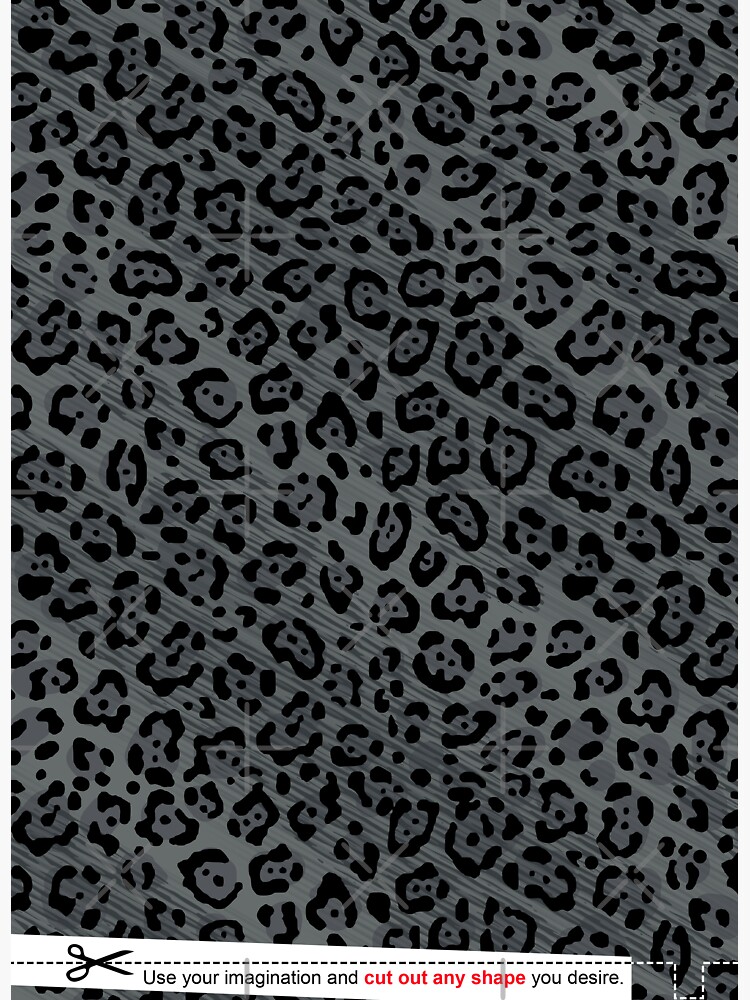 Leopard Print Camo Designs, Camouflage colors - moonlight grey