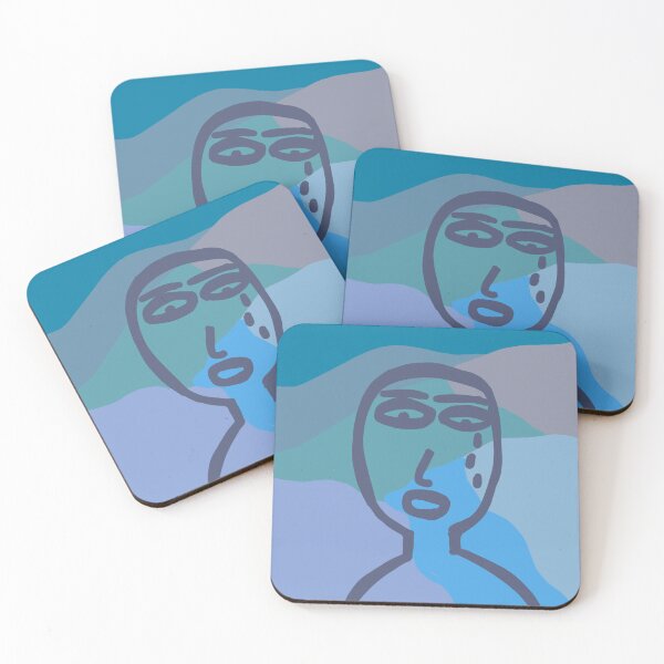 Item preview, blue friend designed and sold by HoppyStudio.