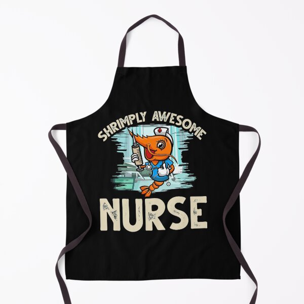 Item preview, Funny Shrimp/Prawn Pun for Awesome Nurse designed and sold by Gold Wings Tees.