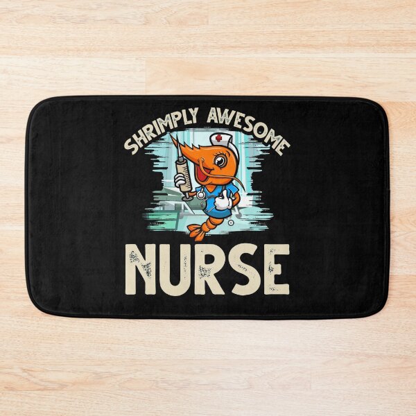 Item preview, Funny Shrimp/Prawn Pun for Awesome Nurse designed and sold by Gold Wings Tees.