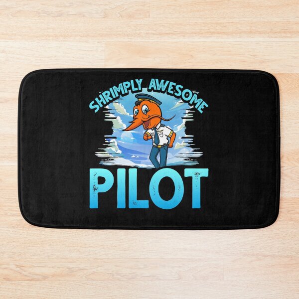 Item preview, Funny Shrimp/Prawn Pun for Pilot designed and sold by Gold Wings Tees.