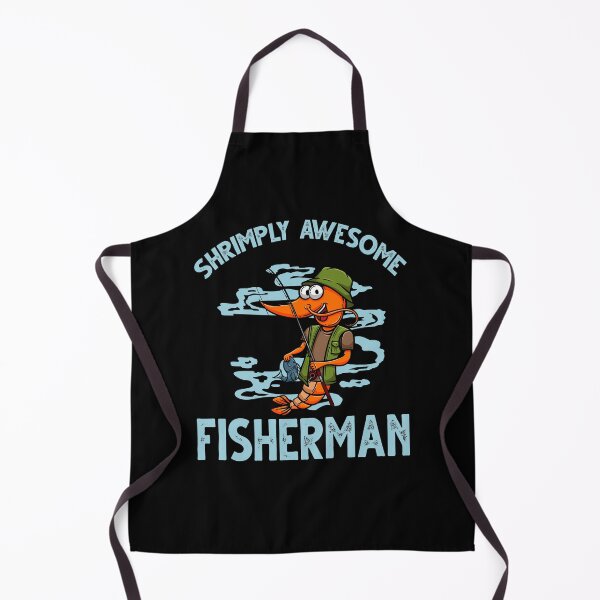 Item preview, Funny Shrimp/Prawn Pun. Shrimply Awesome Fisherman designed and sold by Gold Wings Tees.