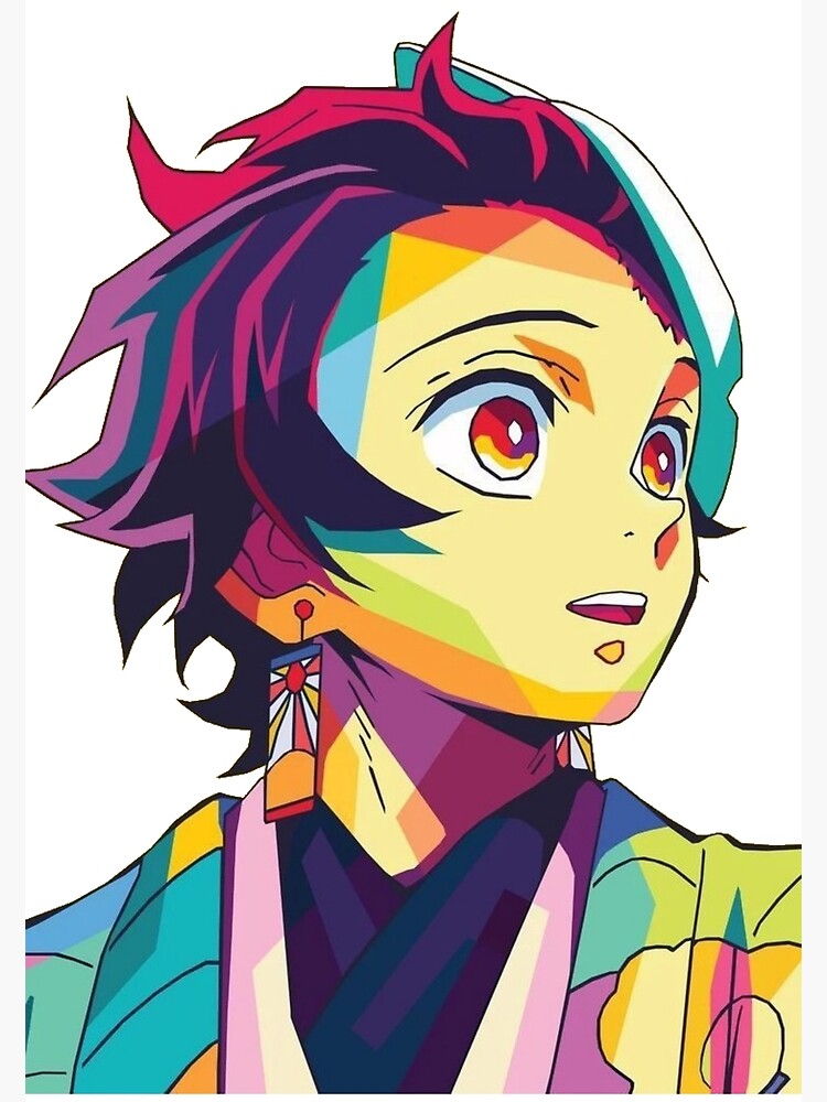 Tanjiro Manga Collage Poster For Sale By Darshancreation Redbubble