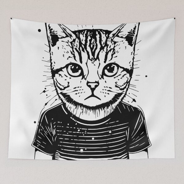 Item preview, creative animal cat designed and sold by DD215.