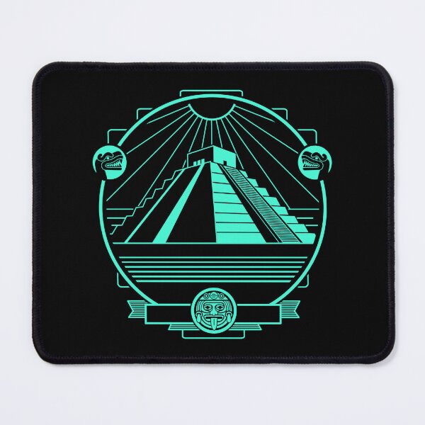 Item preview, Mayan pyramid Chichen Itza Emblem designed and sold by Gamma-Ray.