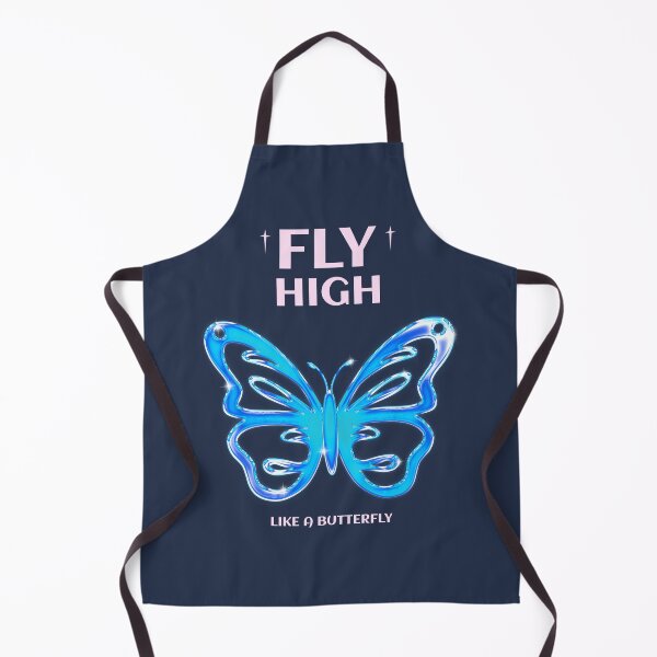Item preview, Fly High Like a Butterfly (Blue) designed and sold by RealCode.