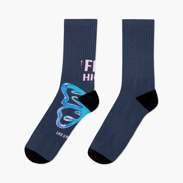 Item preview, Fly High Like a Butterfly (Blue)  designed and sold by RealCode.