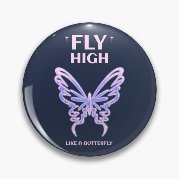 Item preview, Fly High Like a Butterfly (Purple)  designed and sold by RealCode.