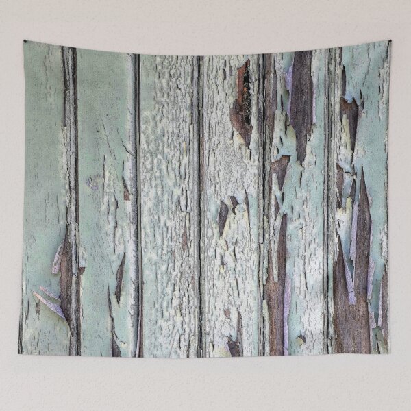 Item preview, Weathered Wood PHOTO Print - Part of Rustic Old Painted Door Photographed 8 of 11 designed and sold by Beachy.