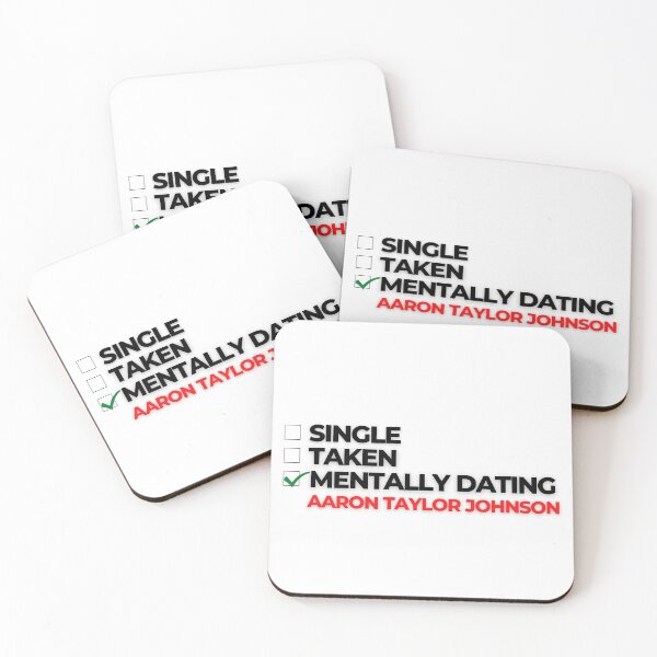 Item preview, Mentally Dating Aaron Taylor Johnson designed and sold by Itsheartshop.