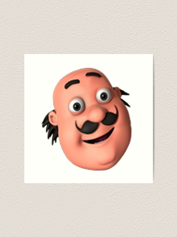 motu patlu art print by scriptkid redbubble redbubble