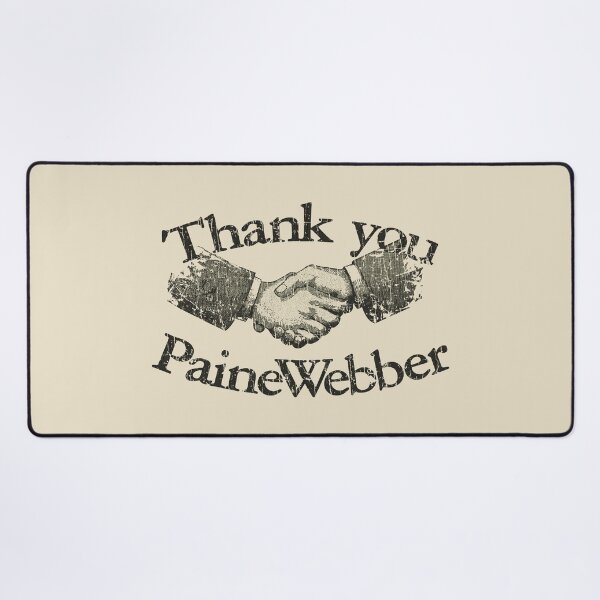 Item preview, Thank You PaineWebber 1983 designed and sold by AstroZombie6669.