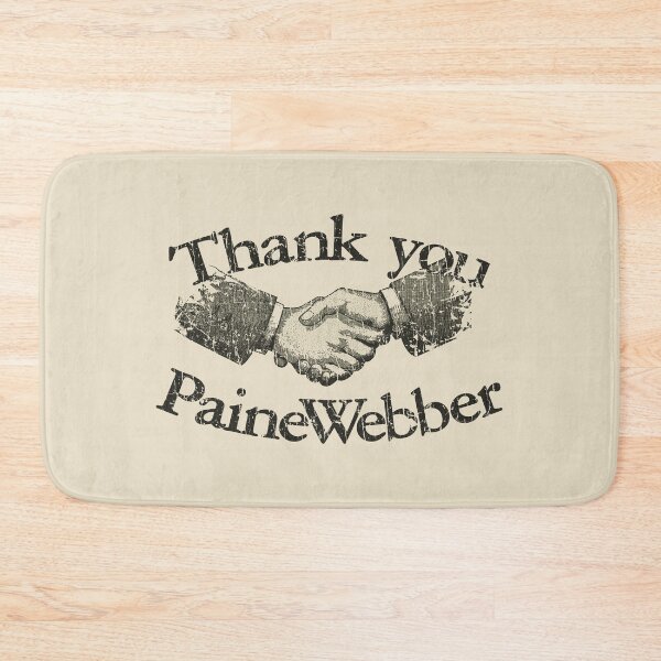 Item preview, Thank You PaineWebber 1983 designed and sold by AstroZombie6669.
