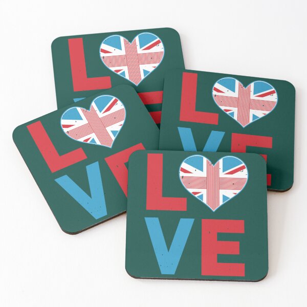 Item preview, I Love United Kingdom│Union jack│Jubilee│For Men and Women8│Gift Halloween Day designed and sold by FineArtoR.