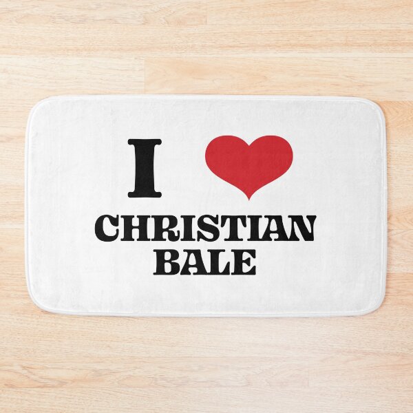Item preview, I HEART CHRISTIAN BALE designed and sold by ExtraPeppers.