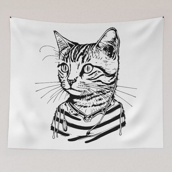 Item preview, creative animal cat designed and sold by DD215.
