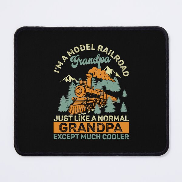 Item preview, Retro Railroad Train Grandpa Tee For Model Trains Papa Dad Men designed and sold by KennediWitting.