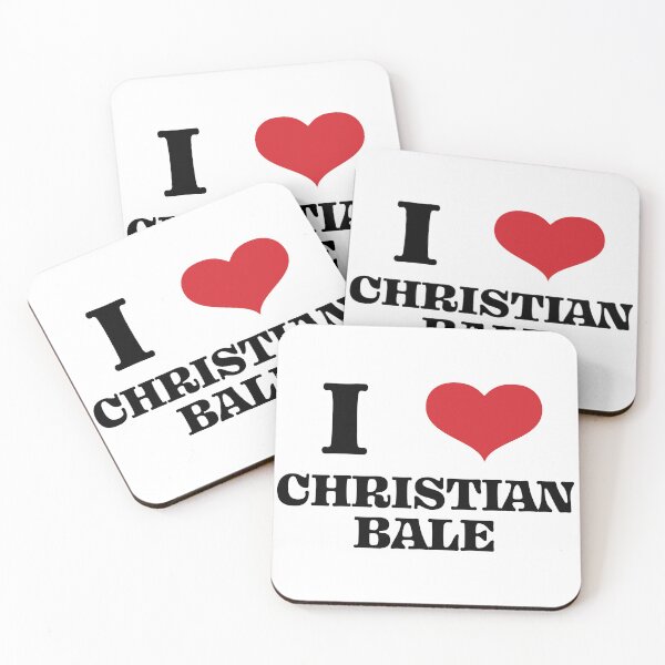Item preview, I HEART CHRISTIAN BALE designed and sold by ExtraPeppers.