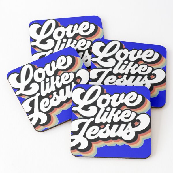 Item preview, Love Like Jesus  heart and soul BLU1 designed and sold by Rowena Jones.