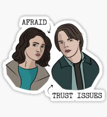 We're Just Friends Sticker
