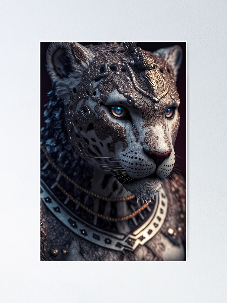 Armored Snow Leopard | Poster