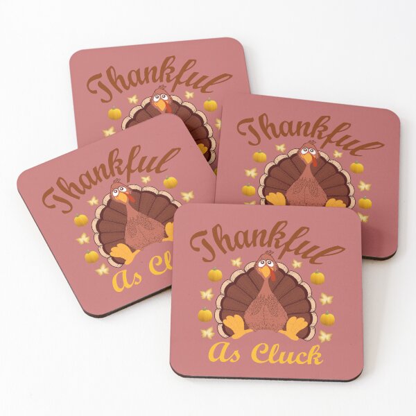 Item preview, Thankful as Cluck- Funny thanksgiving designed and sold by mayankg1100.