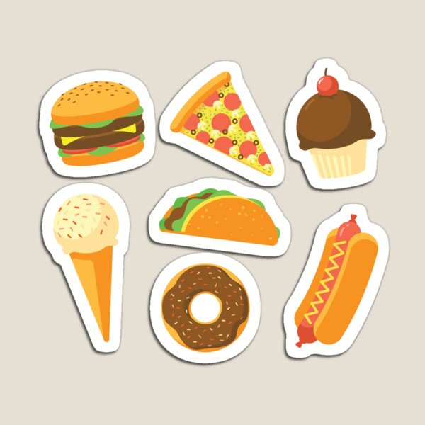 Junk Food Magnet
