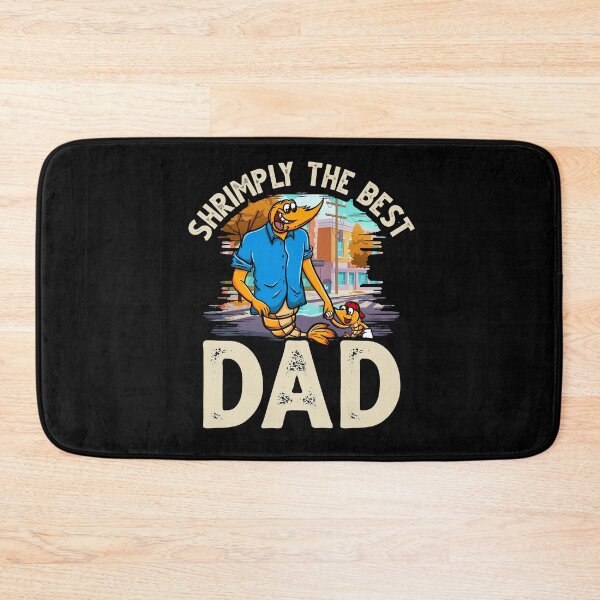 Item preview, Funny Shrimp/Prawn Pun. Shrimply the Best Dad designed and sold by Gold Wings Tees.