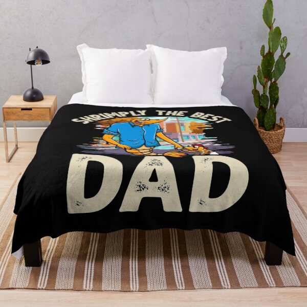 Item preview, Funny Shrimp/Prawn Pun. Shrimply the Best Dad designed and sold by Gold Wings Tees.