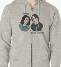 We're Just Friends Zipped Hoodie