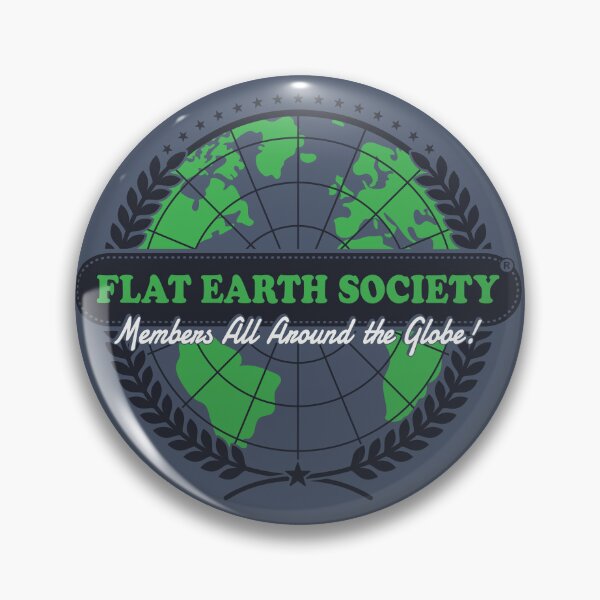 Item preview, Flat Earth Society Members All Around the Globe  designed and sold by Gamma-Ray.