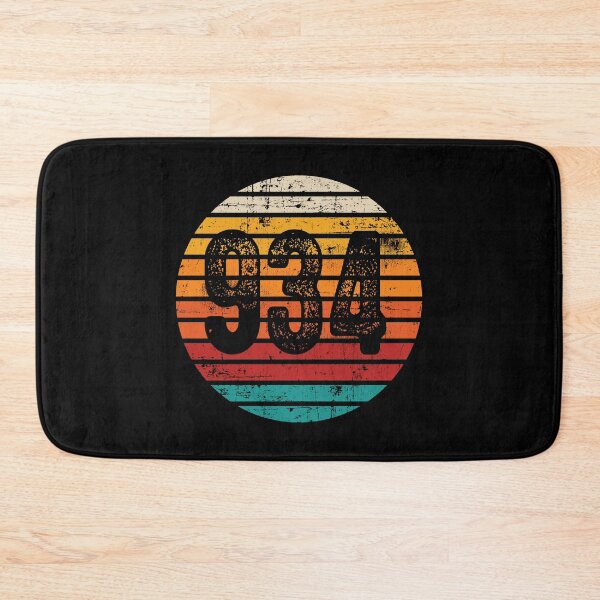 Item preview, Distressed Vintage Sunset 934 Area Code designed and sold by Gold Wings Tees.