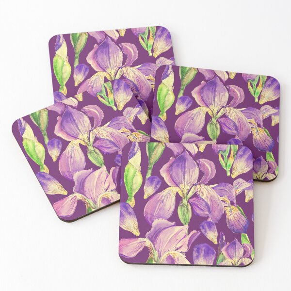 Item preview, purple Iris   designed and sold by Floralsharry.