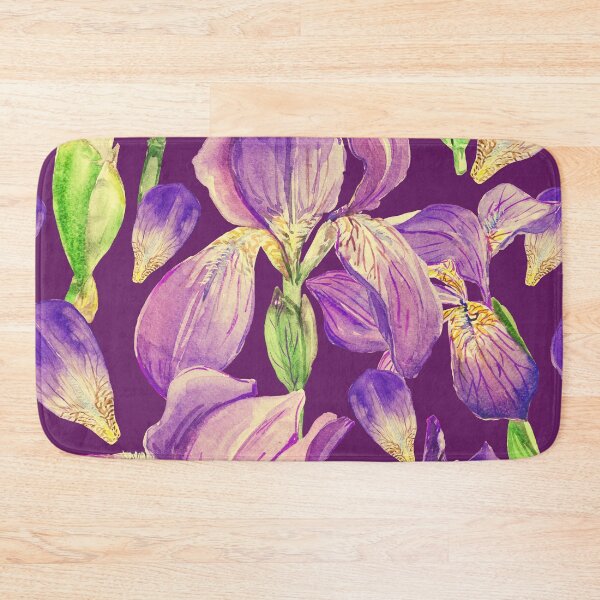 Item preview, purple Iris   designed and sold by Floralsharry.
