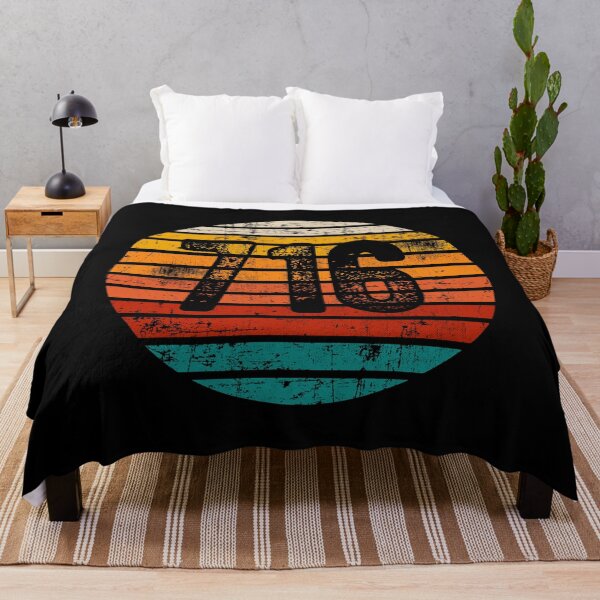 Item preview, Distressed Vintage Sunset 716 Area Code designed and sold by Gold Wings Tees.
