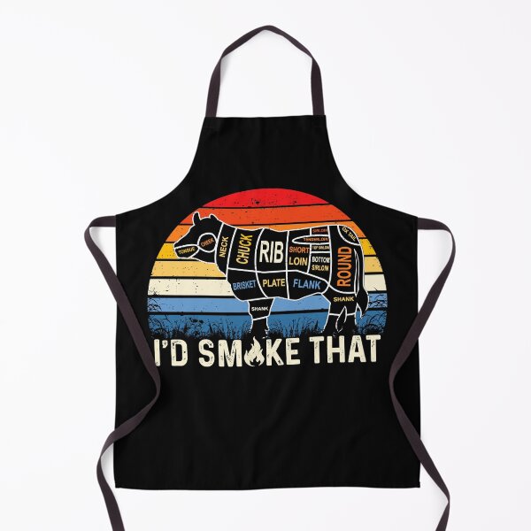 Item preview, Chef Dad's Retro Grilling BBQ Smoker Present- I'd Smoke That designed and sold by Plutshop.