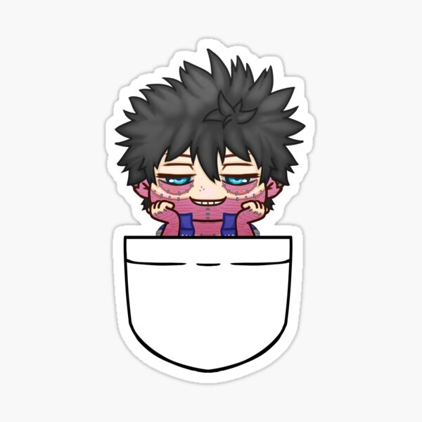 Kawaii Chibi Dabi In A Pocket Sticker For Sale By Nanukanoshop Redbubble 7737