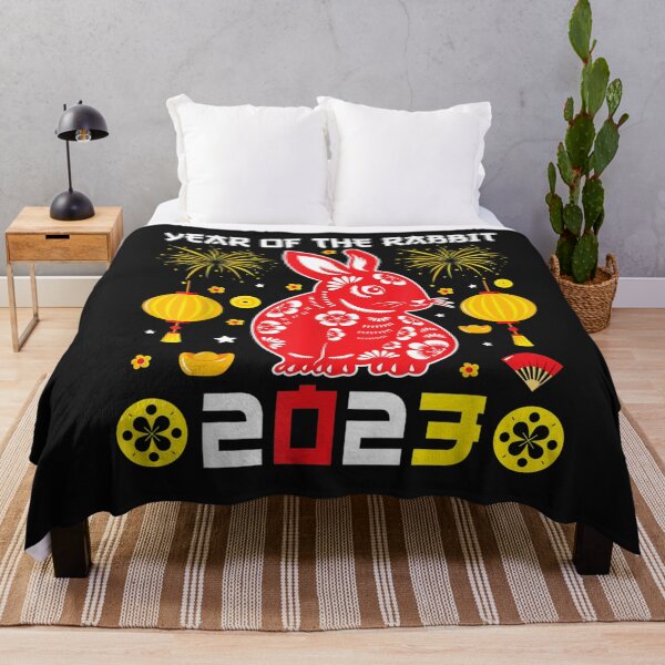 Item preview, Funny Chinese Zodiac Year Of The Rabbit 2023 Happy New Year T-Shirt designed and sold by Knight-Saverin.