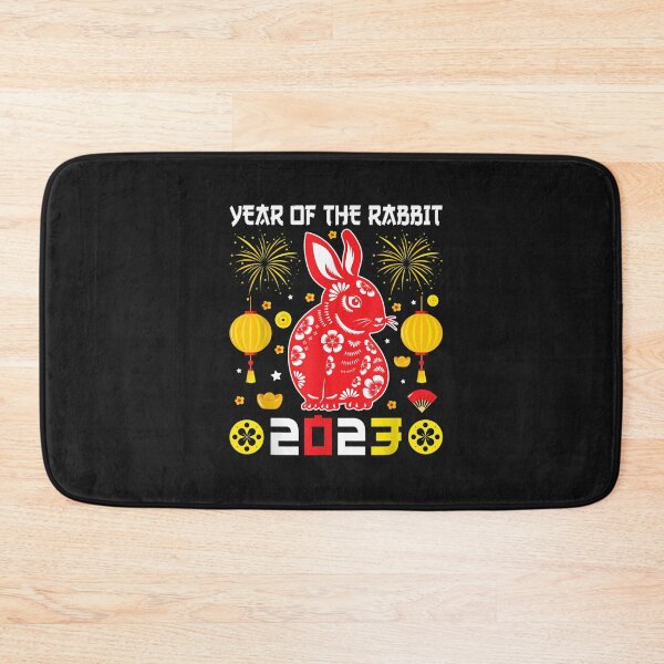 Item preview, Funny Chinese Zodiac Year Of The Rabbit 2023 Happy New Year T-Shirt designed and sold by Knight-Saverin.
