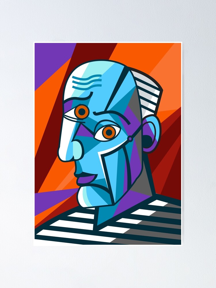THE POSTER CLUB ポスター ABSTRACT Cubism Atelier Cph, Abstract Cubism - THE POSTER CLUB