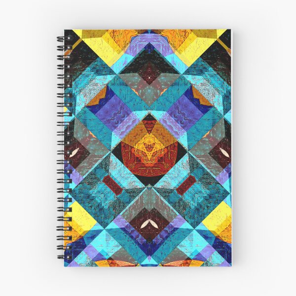 Item preview, POWERFUL LUMINOUS RADIAL COSMIC LABYRINTH PATCHWORK -  SPIRITUAL AWAKENING CUBIC GEOMETRIC ART PATTERN IN DEEP* designed and sold by Ralek.
