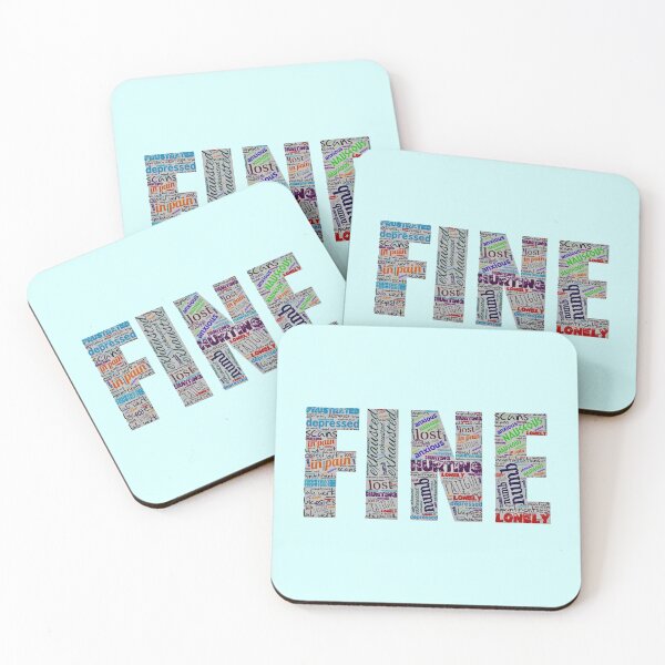 Item preview, I'm fine... designed and sold by clairelapat.
